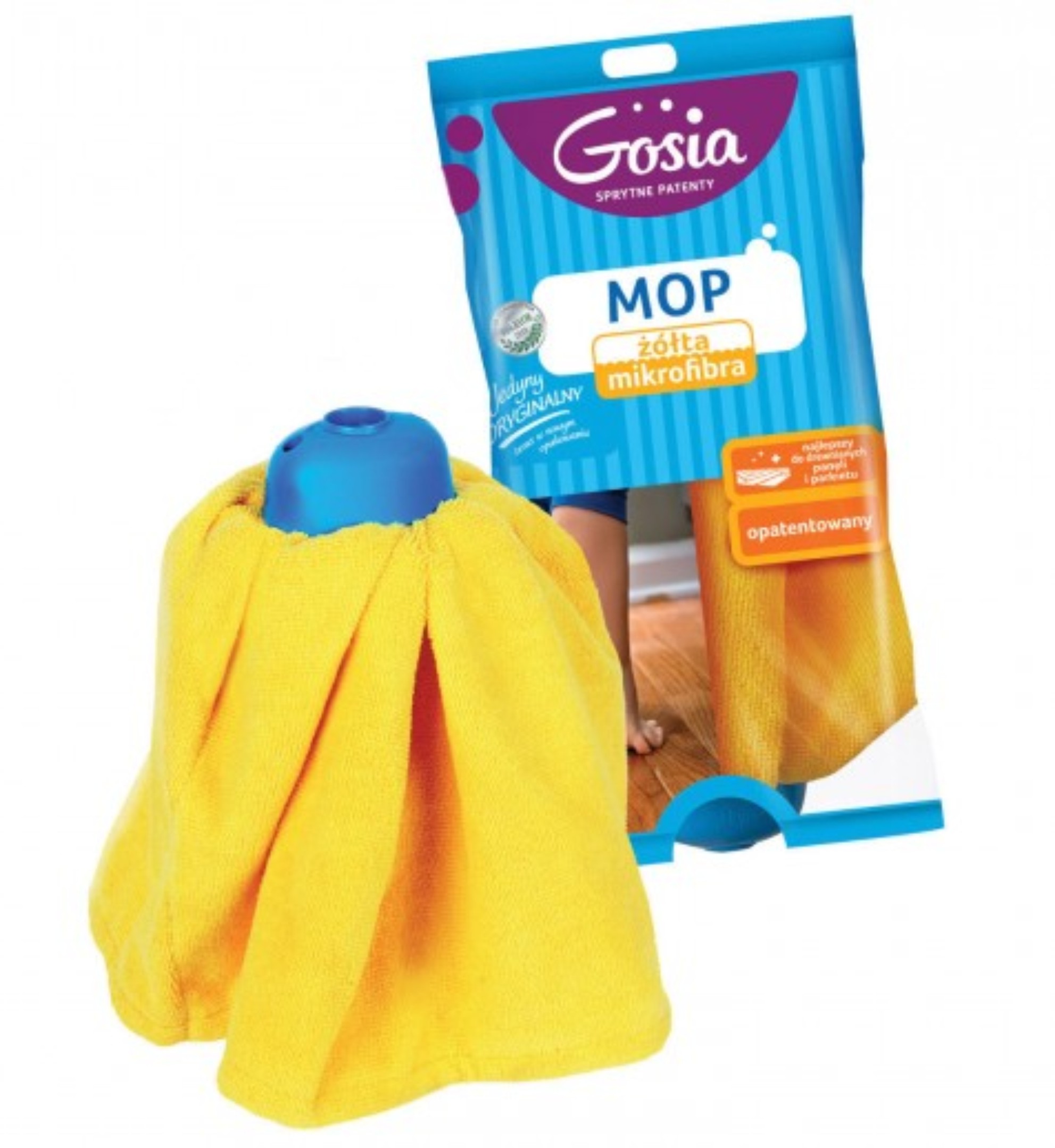 Końcowka mopu Gosia z mikrofibry | eazbiuro.pl | Weź najlepsze!