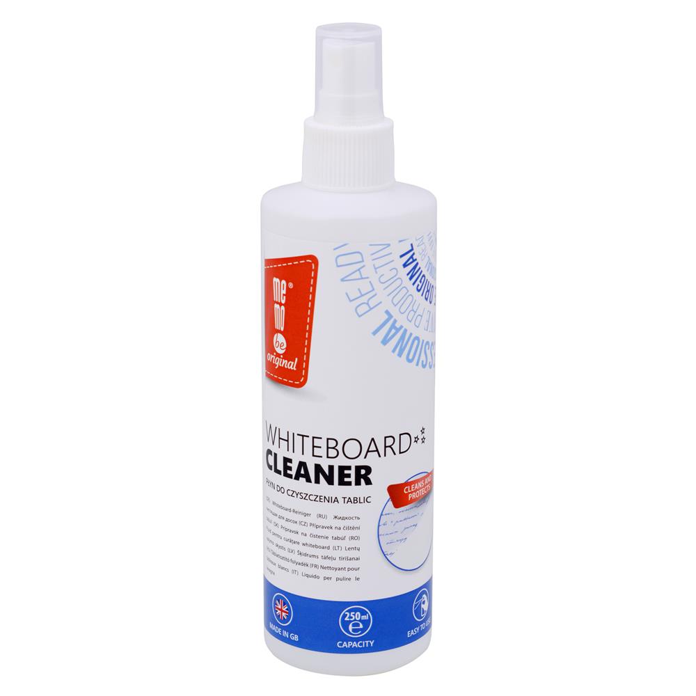 Płyn do tablic suchościeralnych 250ml Memobe