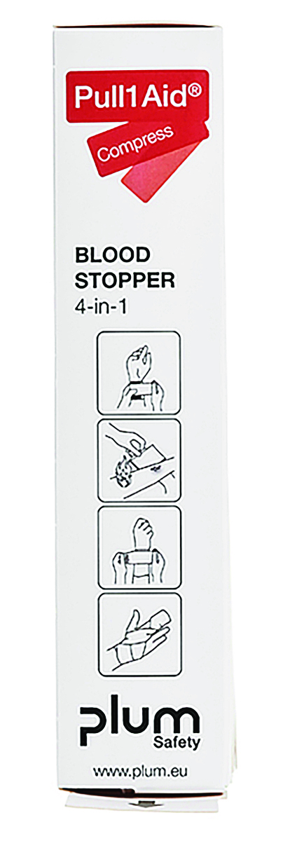 Opatrunek na rany 4w1 PLUM Blood Stopper, 17 x 17 cm Opatrunek na rany 4w1 PLUM Blood Stopper, 17 x 17 cm