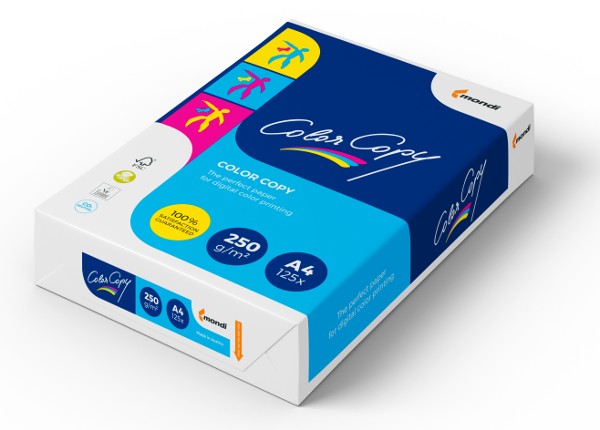 Papier Color copy A4 250 g/m2 125 ark.