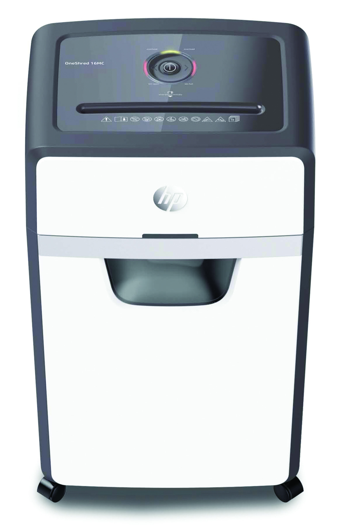 Niszczarka HP oneshred 16mc, mikrościnki, p-5, 16 kart., 30l, jasnoszara