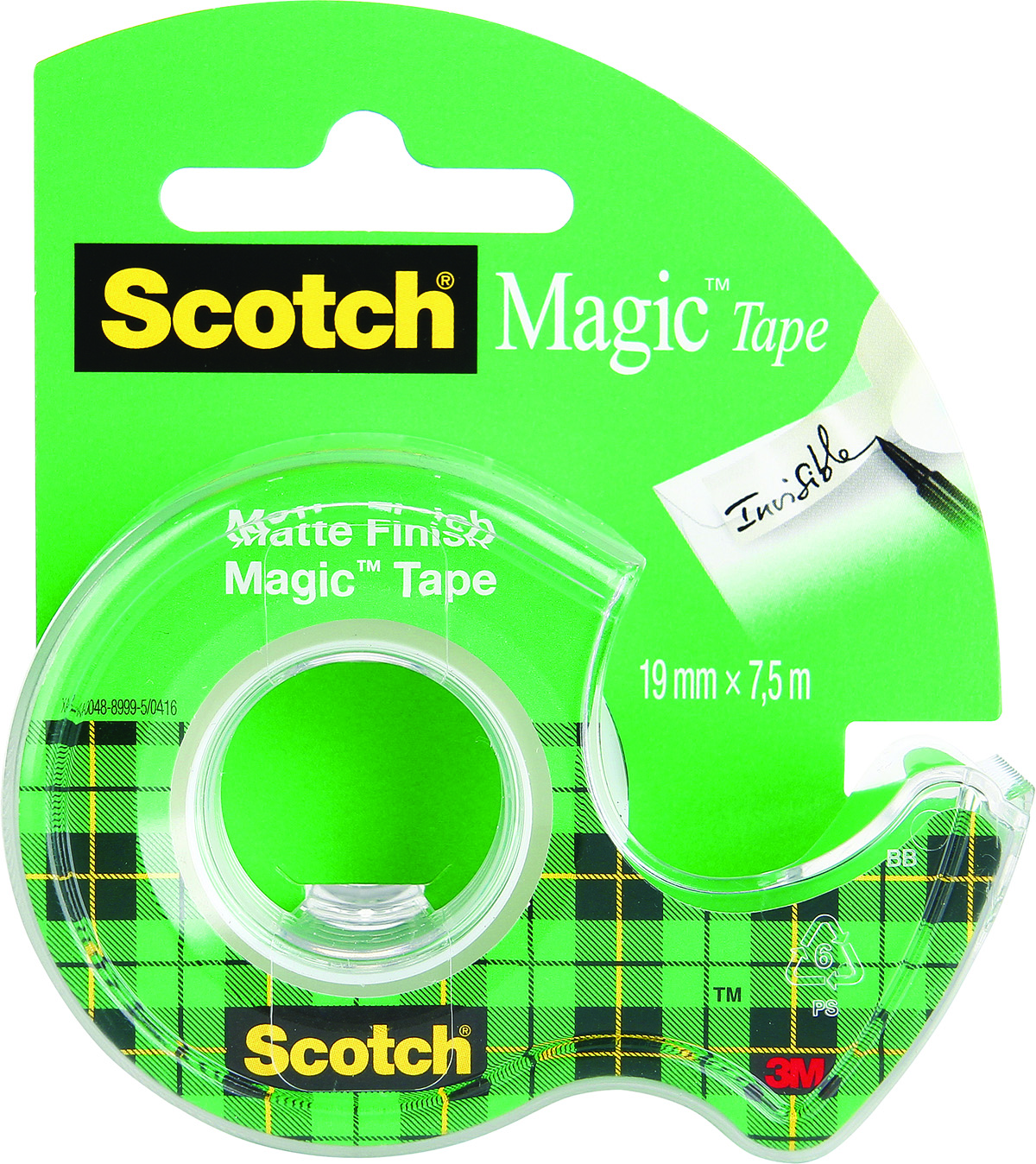 Taśma klejąca Scotch 890 19 mm x 7,5 m magic matowa | eazbiuro.pl | Zamów bezpiecznie!