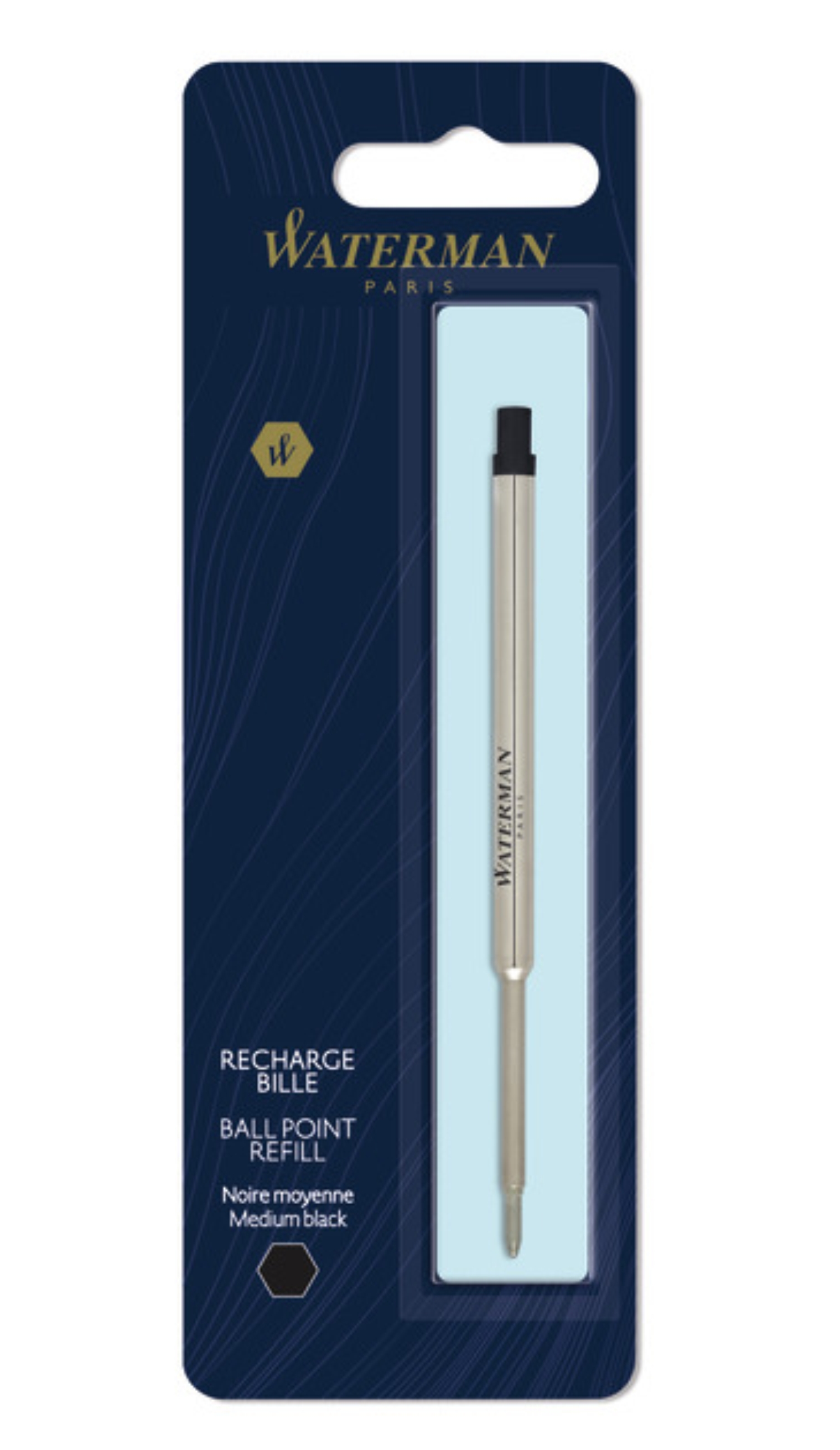 Waterman wkłady czarny do długopisów standard m | eazbiuro.pl | Wybierz najlepsze!