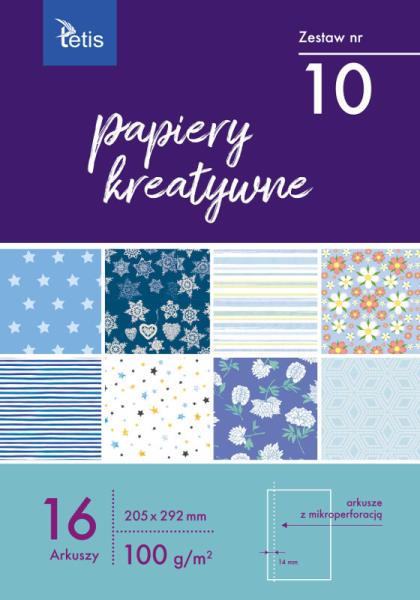 Papiery kreatywne A4 zestaw 10 | eazbiuro.pl | Kup skutecznie!