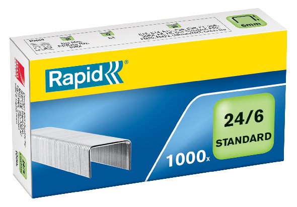 Zszywki Rapid 24/6 standard 1m