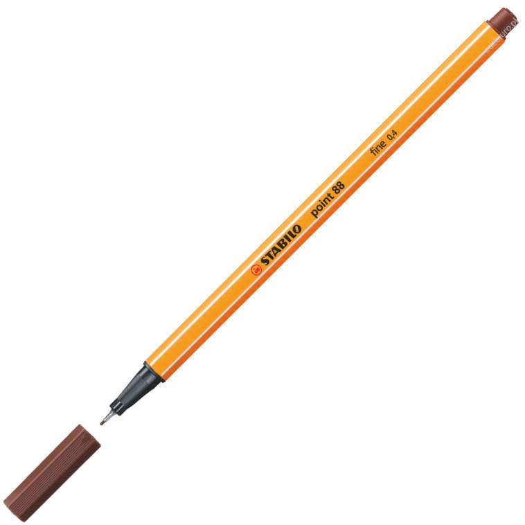 Cienkopis Stabilo point 88/45 brązowy Cienkopis Stabilo point 88/45 brązowy