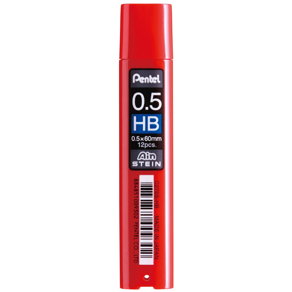 Grafity ołówkowe Pentel Ain Stein 0,5 HB Grafity ołówkowe Pentel Ain Stein 0,5 HB