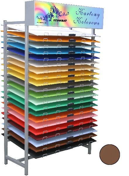 Karton 230 g 50x70 brązowy Typograf | eazbiuro.pl | Odbierz szybko!