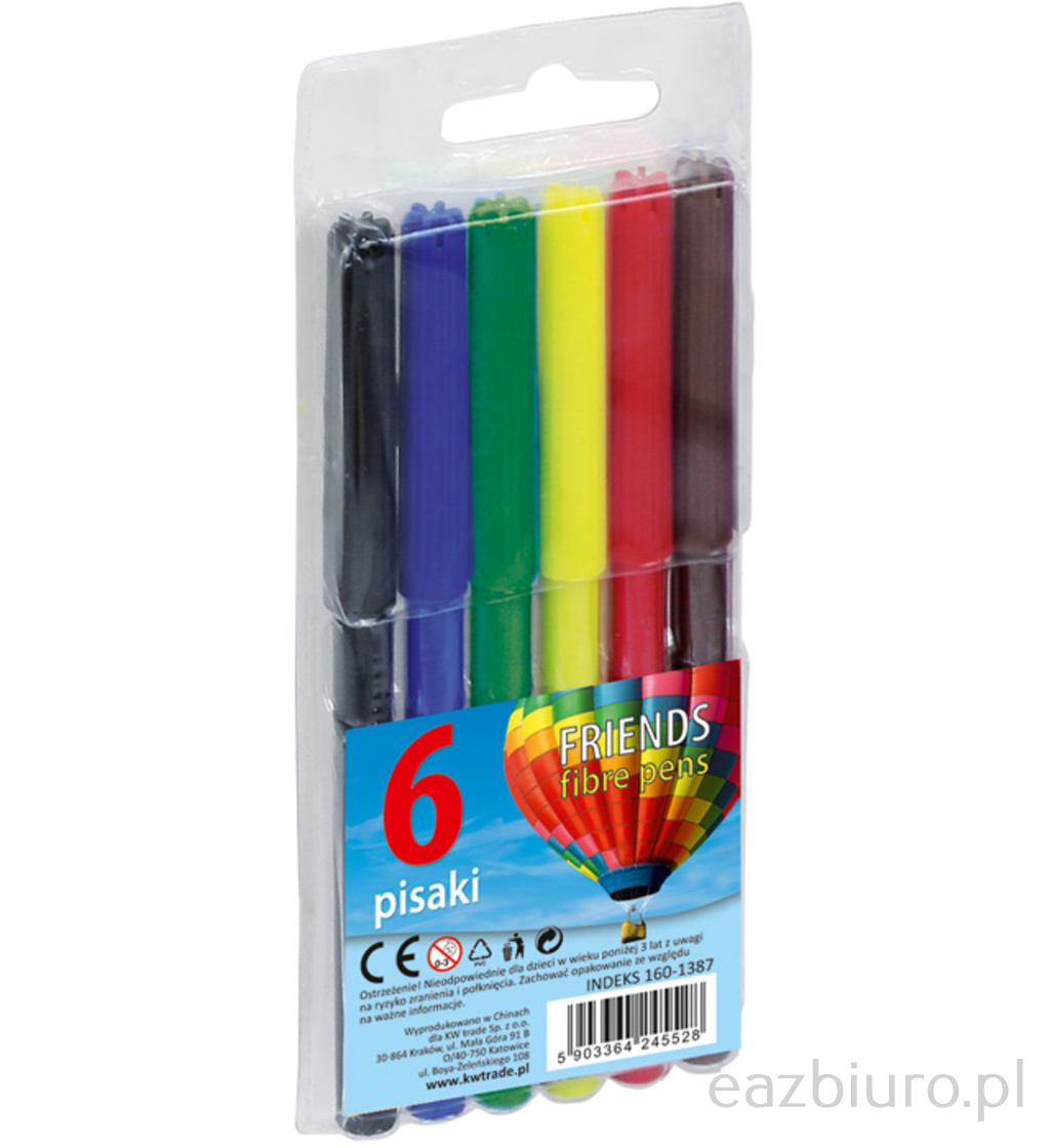 Mazaki Grand 6 kolorów do biura | eazbiuro.pl | Wybierz hit!