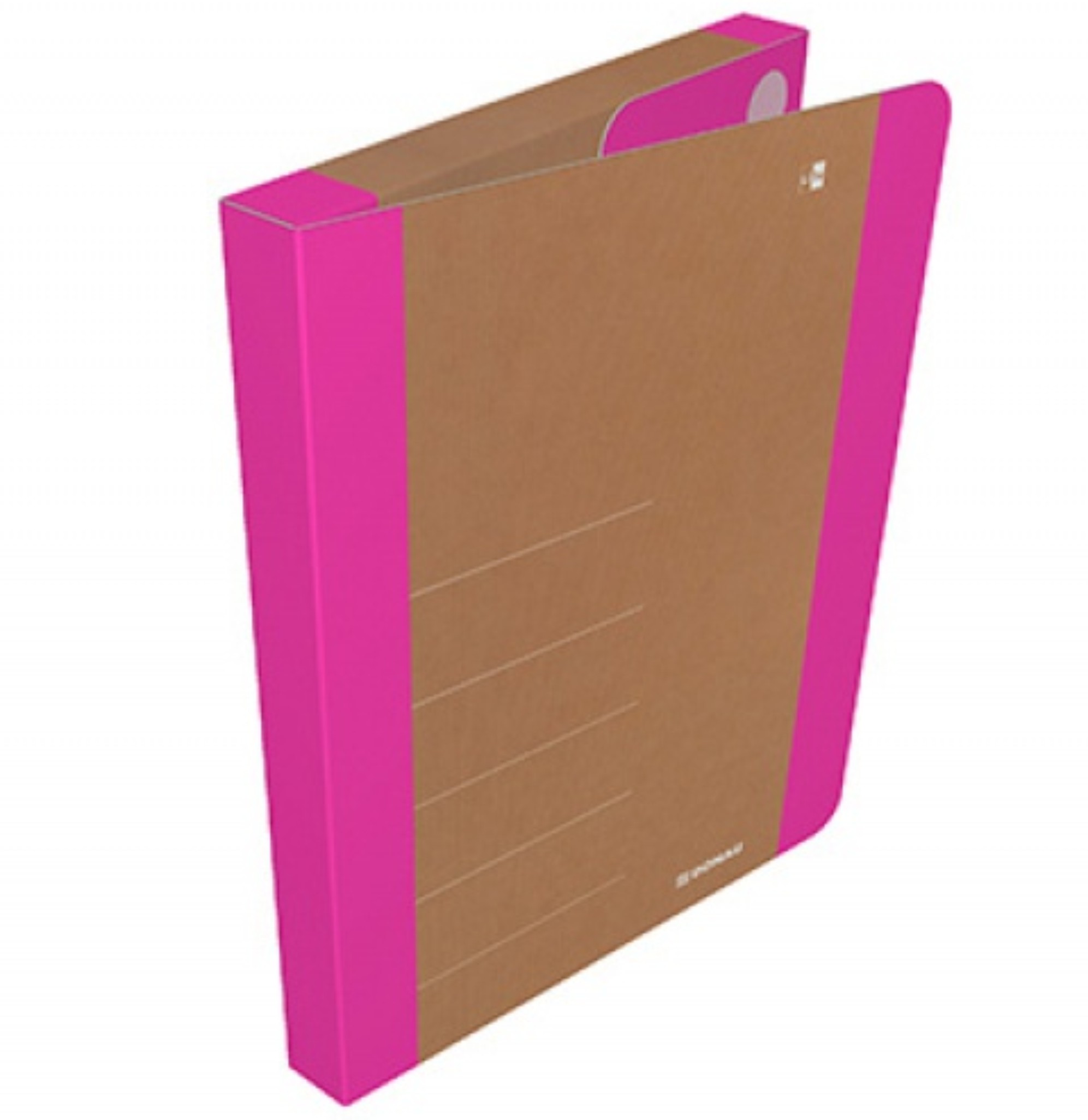 Teczka na rzepy Donau life, A4 3 cm, różowa | eazbiuro.pl | Zamów bez zwłoki!
