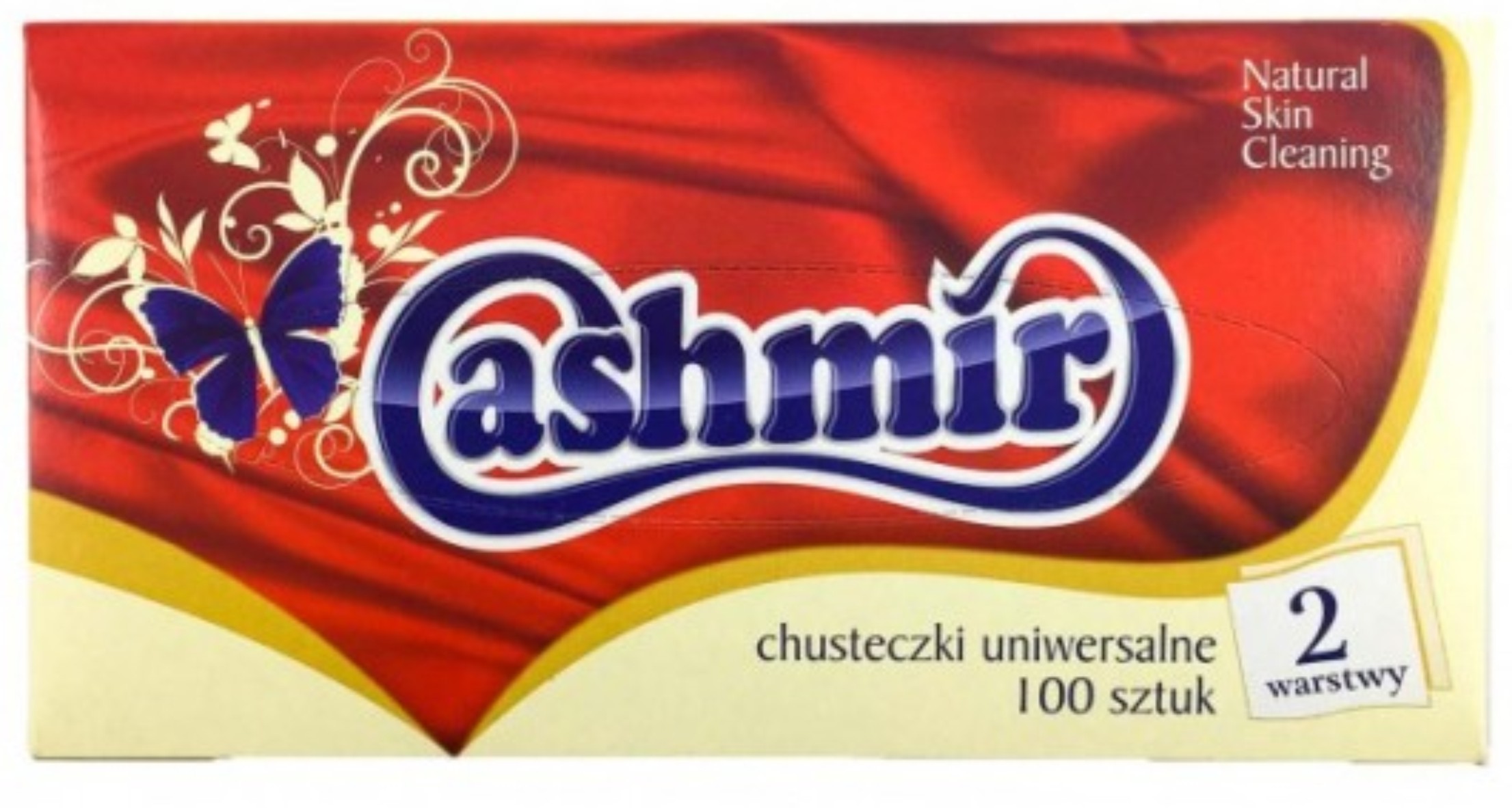 Chusteczki w kartoniku cashmir 100 sztuk