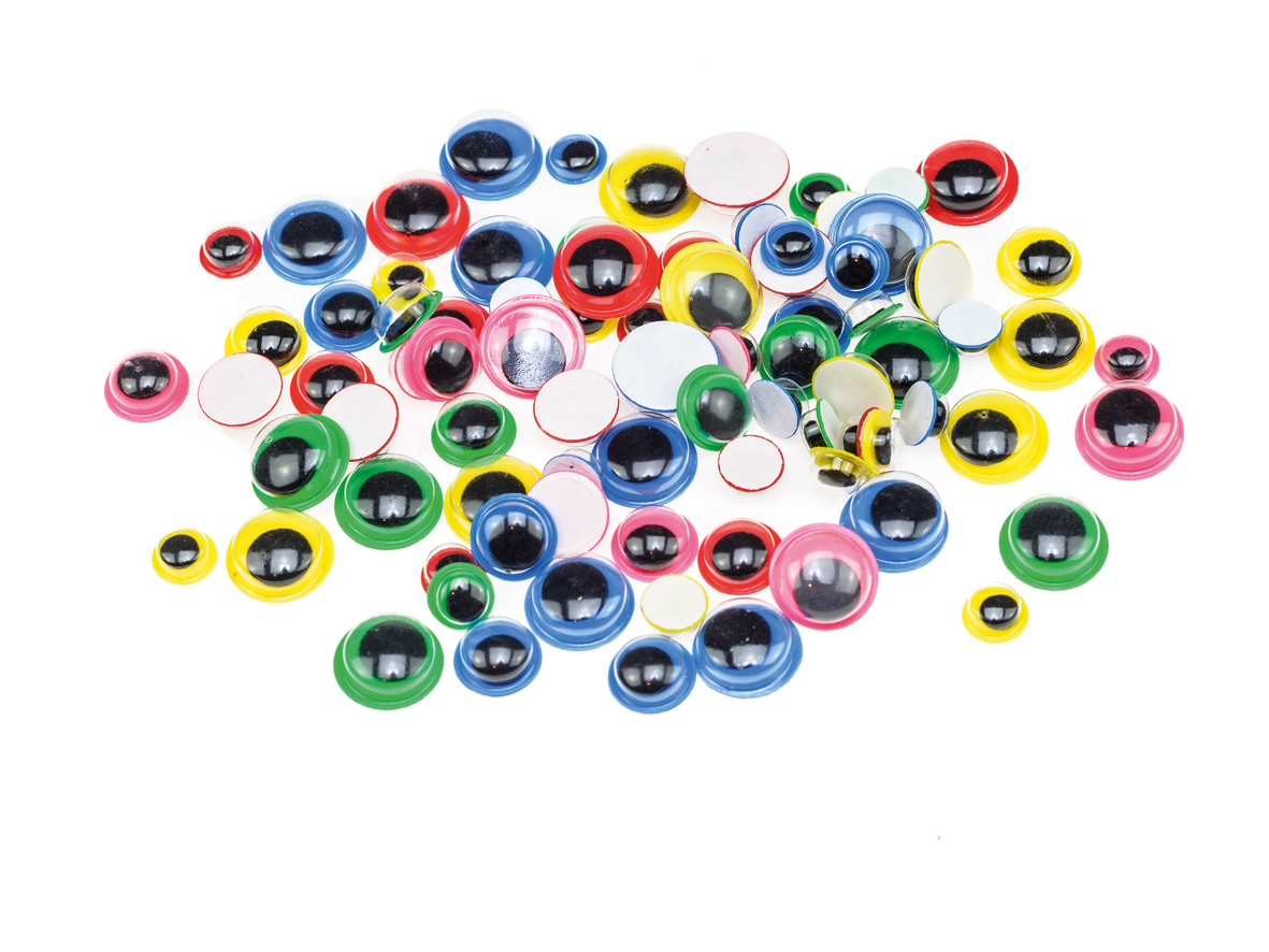 Ruchome oczka Brewis ro20 kolor 6,8,10 mm zestaw 80 sztuk | eazbiuro.pl | Kup pewnie!