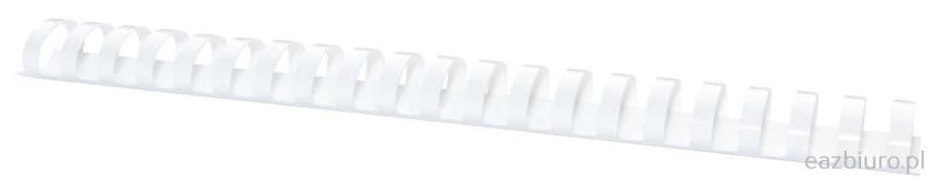 Grzbiety do bindowania Office Products, A4, 32mm (300 kartek), 50 sztuk, biały