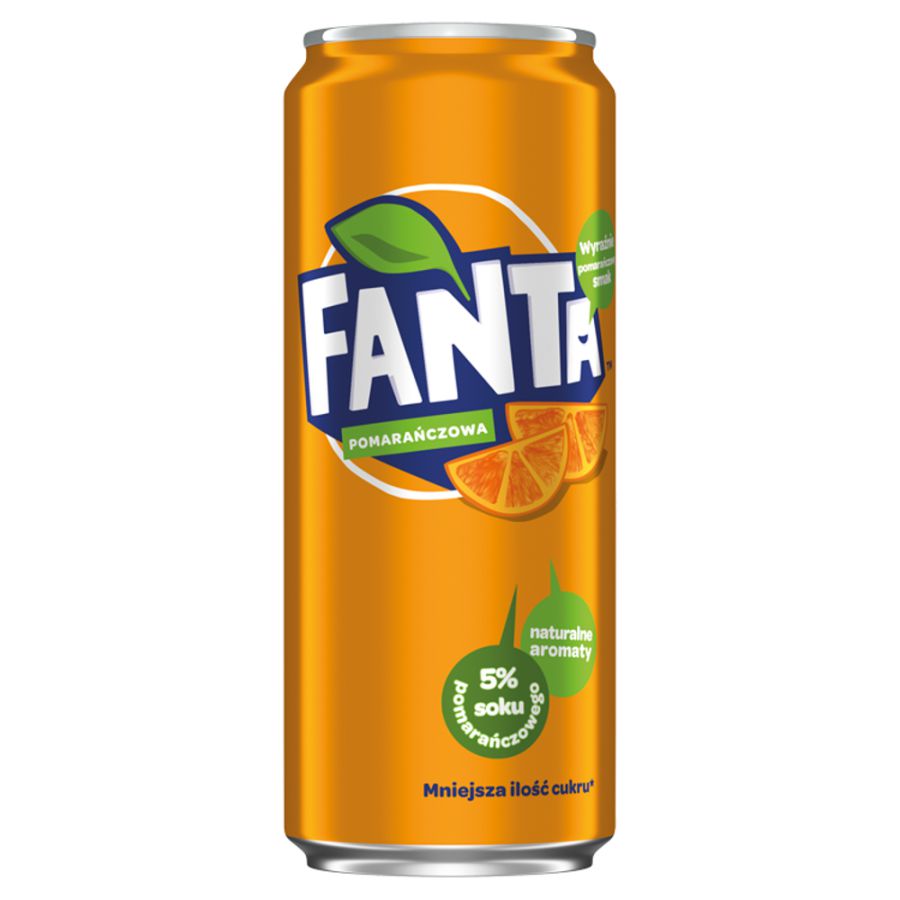 Napój Fanta puszka 0,33l - kaucja