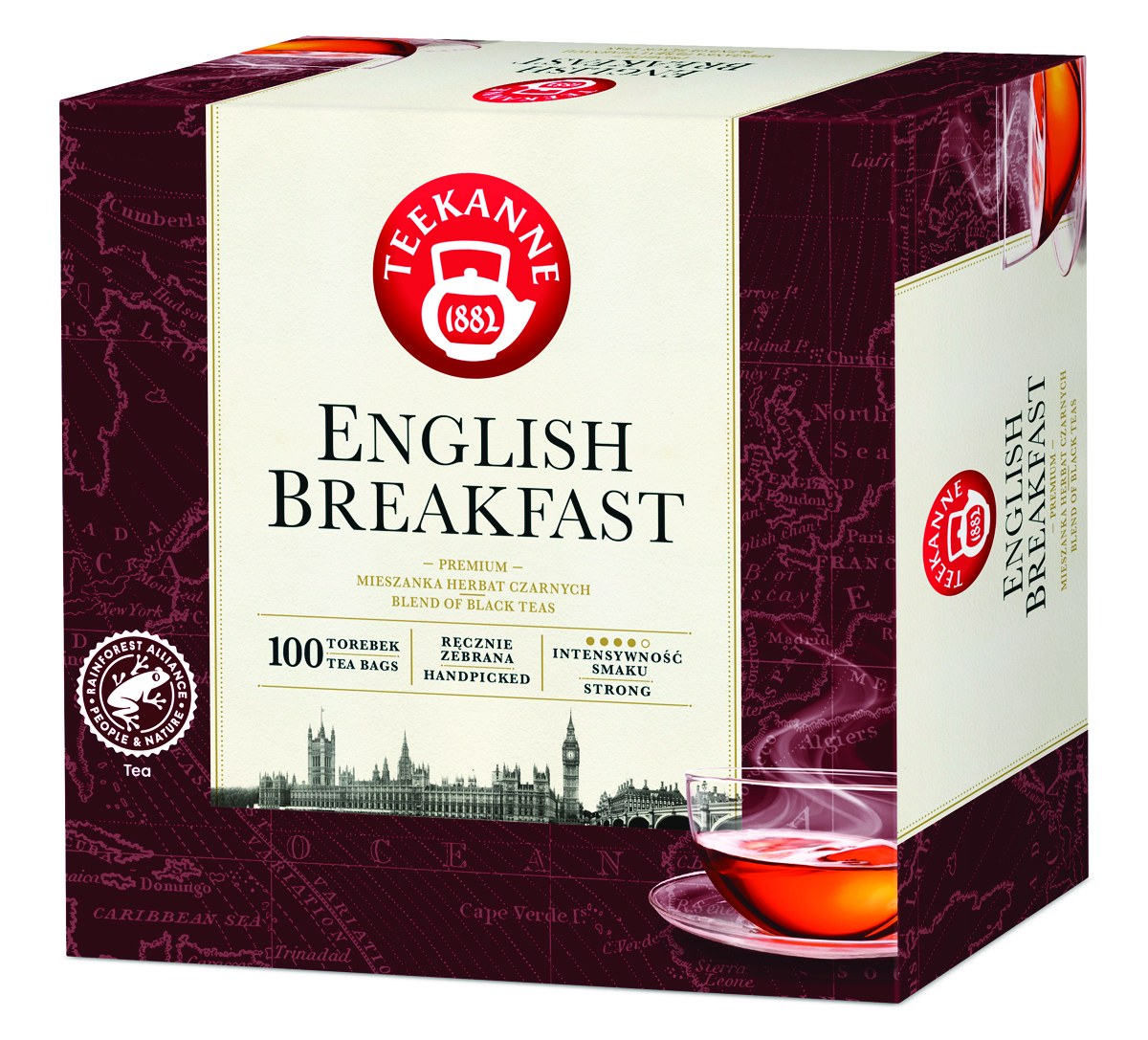 Herbata TEEKANNE English Breakfast, 100 torebek Herbata TEEKANNE English Breakfast, 100 torebek