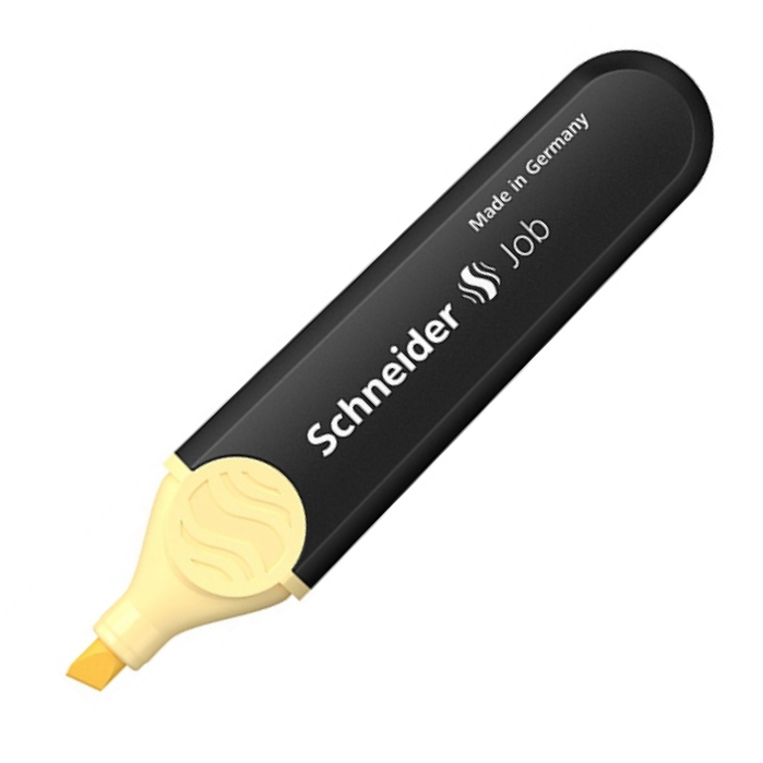 Zakreślacz Schneider job pastel, 1-5 mm, waniliowy | eazbiuro.pl | Skorzystaj z rabatu!