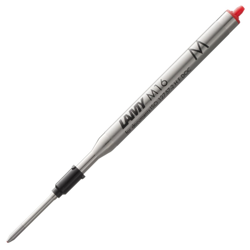 Wkład do długopisu LAMY M16, M, blister, czerwony