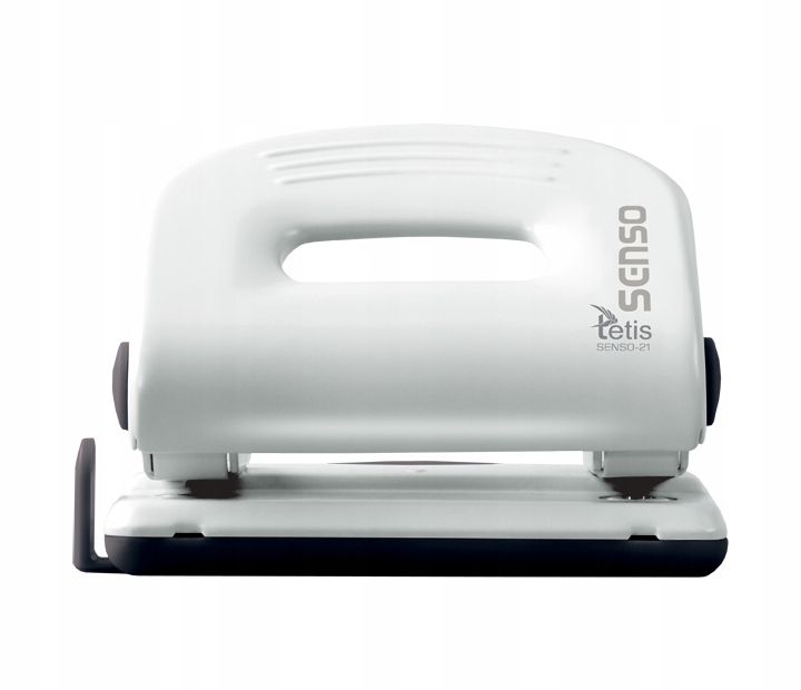 Dziurkacz senso metalowy 21 biało-czarny | eazbiuro.pl | Sprawdź cenę!