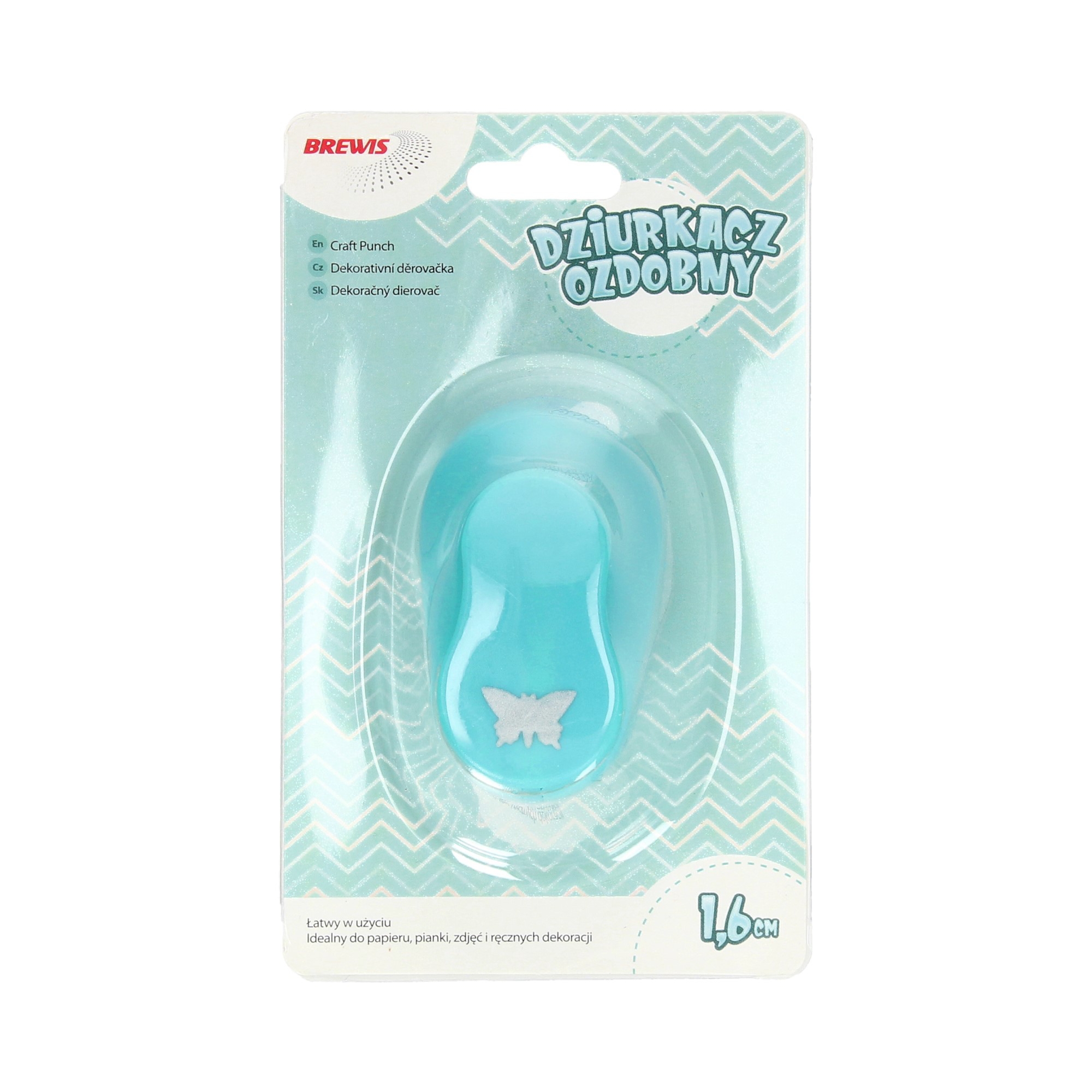 Dziurkacz ozdobny 1,6 cm motylek | eazbiuro.pl | Kup od razu!