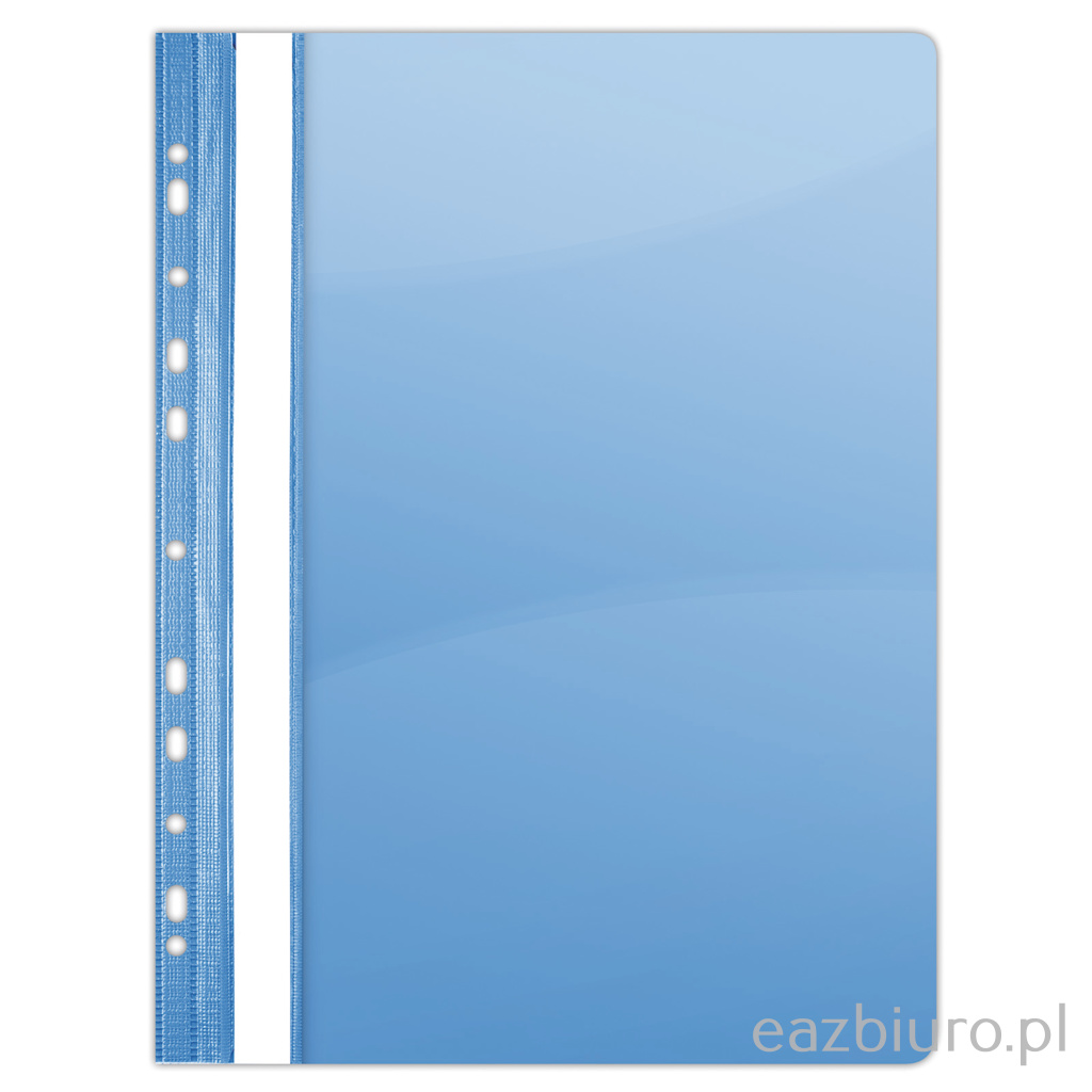 Skoroszyt Donau, pvc, A4, twardy, 150 160mikr., wpinany, niebieski | eazbiuro.pl | Kup taniej!