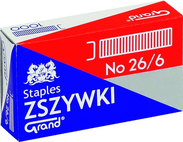 Zszywki Grand 26 6 do biura do biura | eazbiuro.pl | Zamów błyskawicznie!