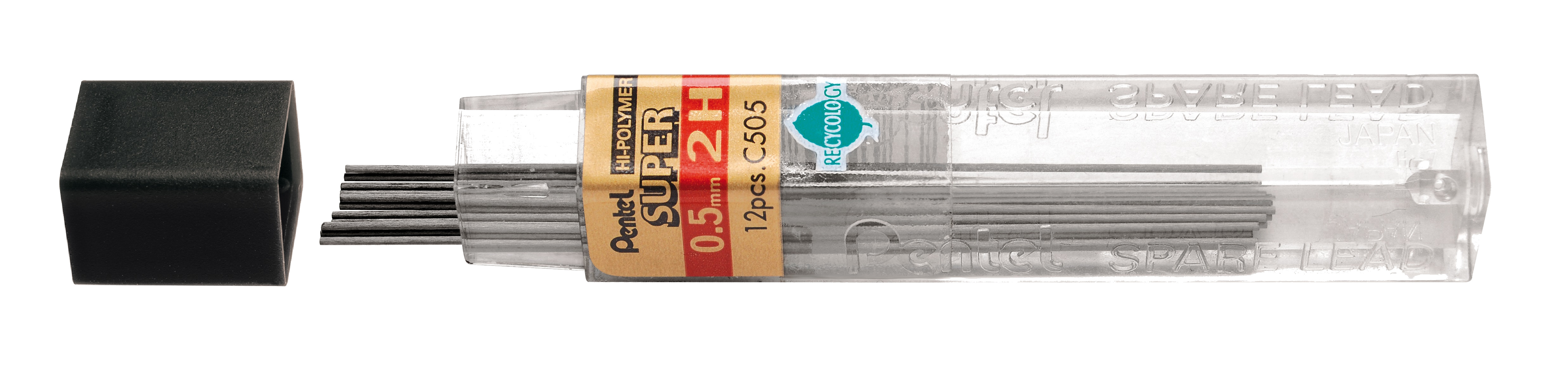 Grafity ołówkowe 0,5 mm Pentel C505 2h | eazbiuro.pl | Postaw na jakość!