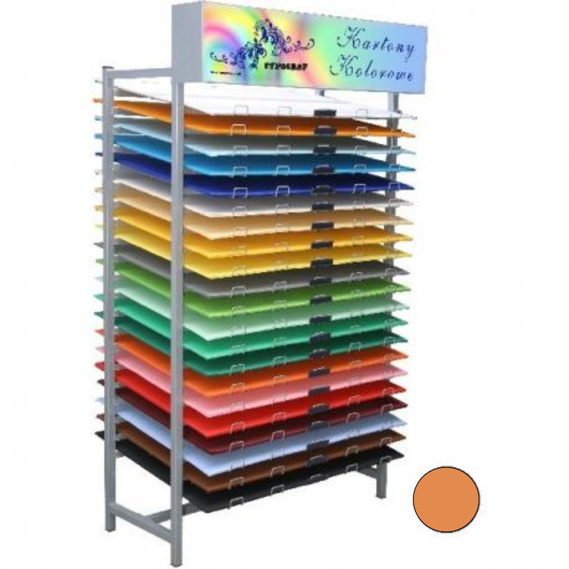 Karton 230 g 50x70 jasno pomarańczowy Typograf | eazbiuro.pl | Nie czekaj!