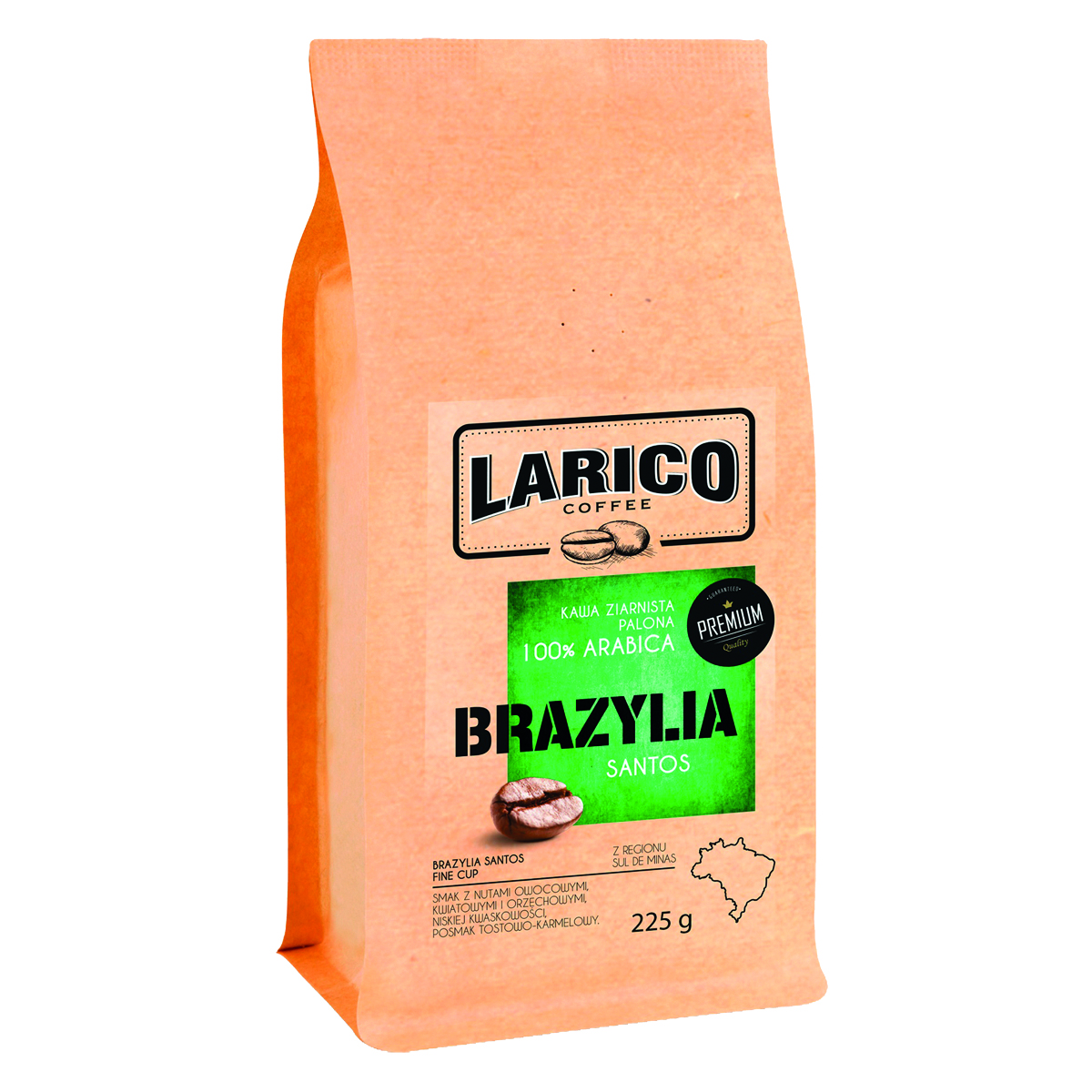 Kawa Larico brazylia santos, ziarnista, 225g Kawa Larico brazylia santos, ziarnista, 225g
