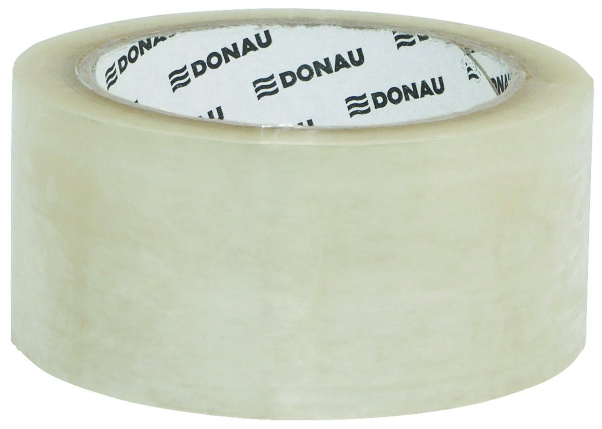 Taśma pakowa Donau solvent , 48mm, 60m, 42mikr., transparentna
