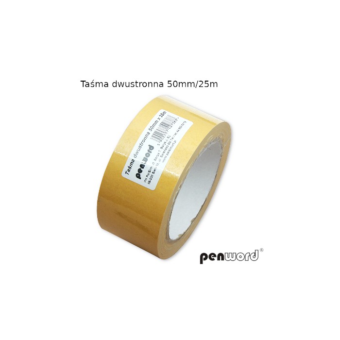 Taśma dwustronna 50mm/25m