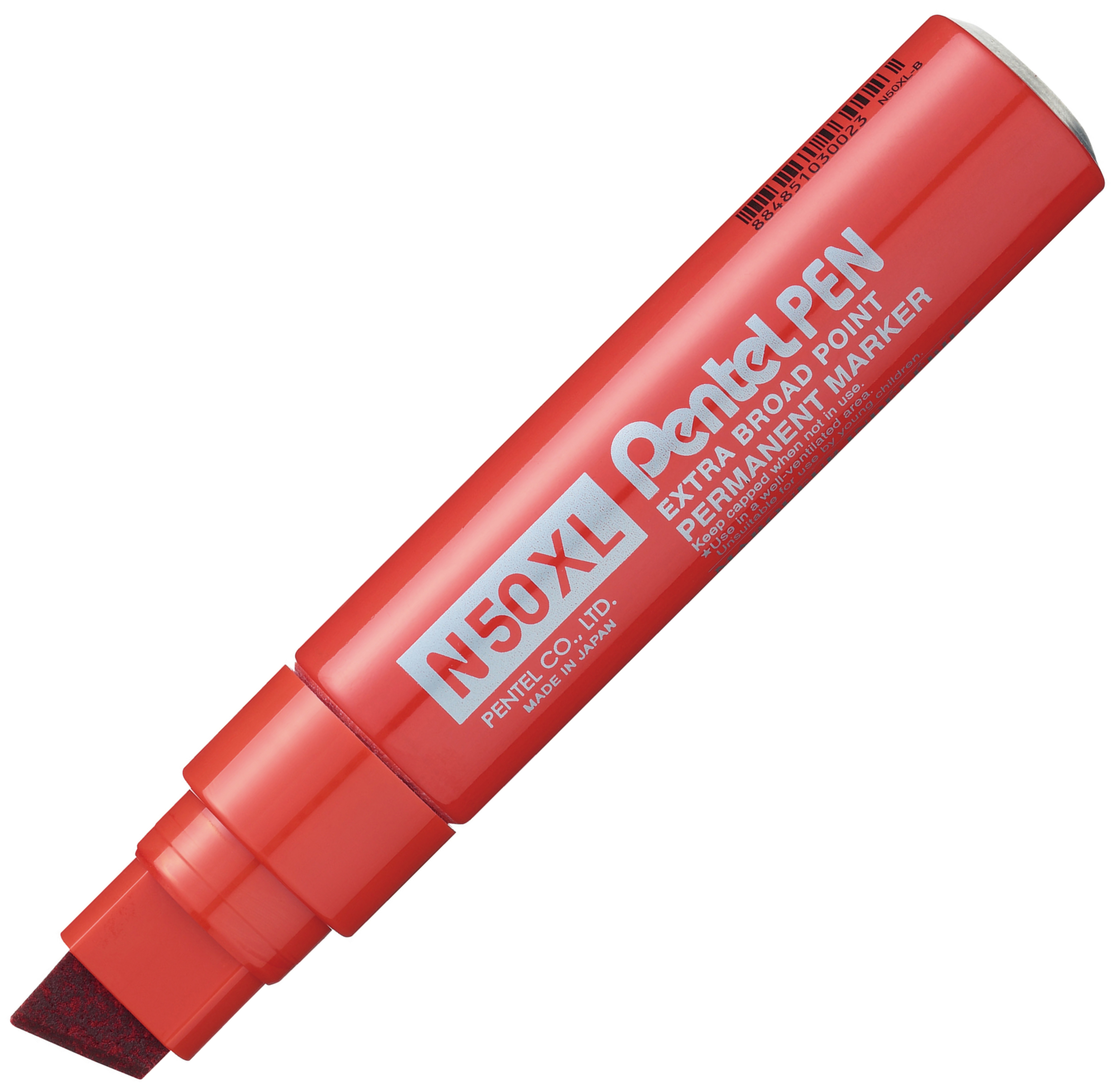 Marker permanentny gruby Pentel n50xl czerwony | eazbiuro.pl | Kup już teraz!