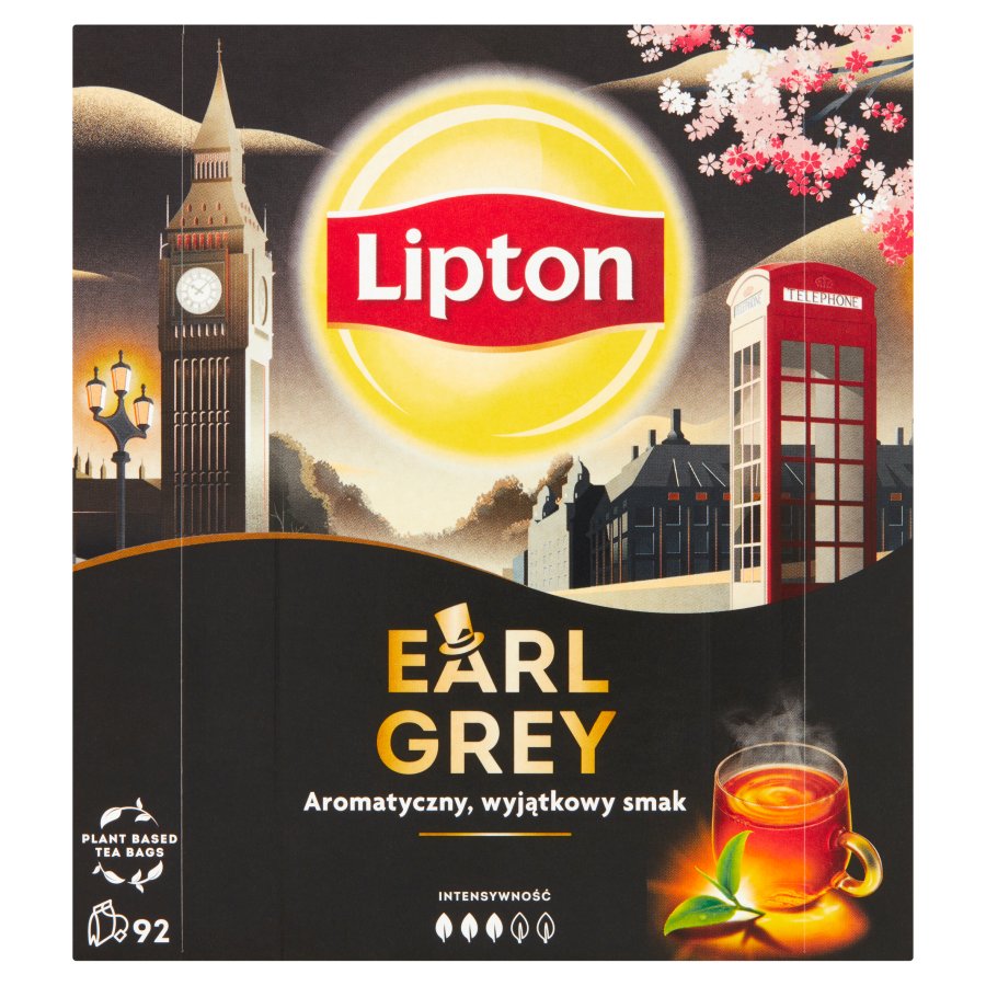 Herbata Lipton earl grey 92 torebki | eazbiuro.pl | Zamów online!