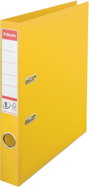 Segregator Esselte no1, A4, A4 50 mm, żółty | eazbiuro.pl | Zamów korzystnie!
