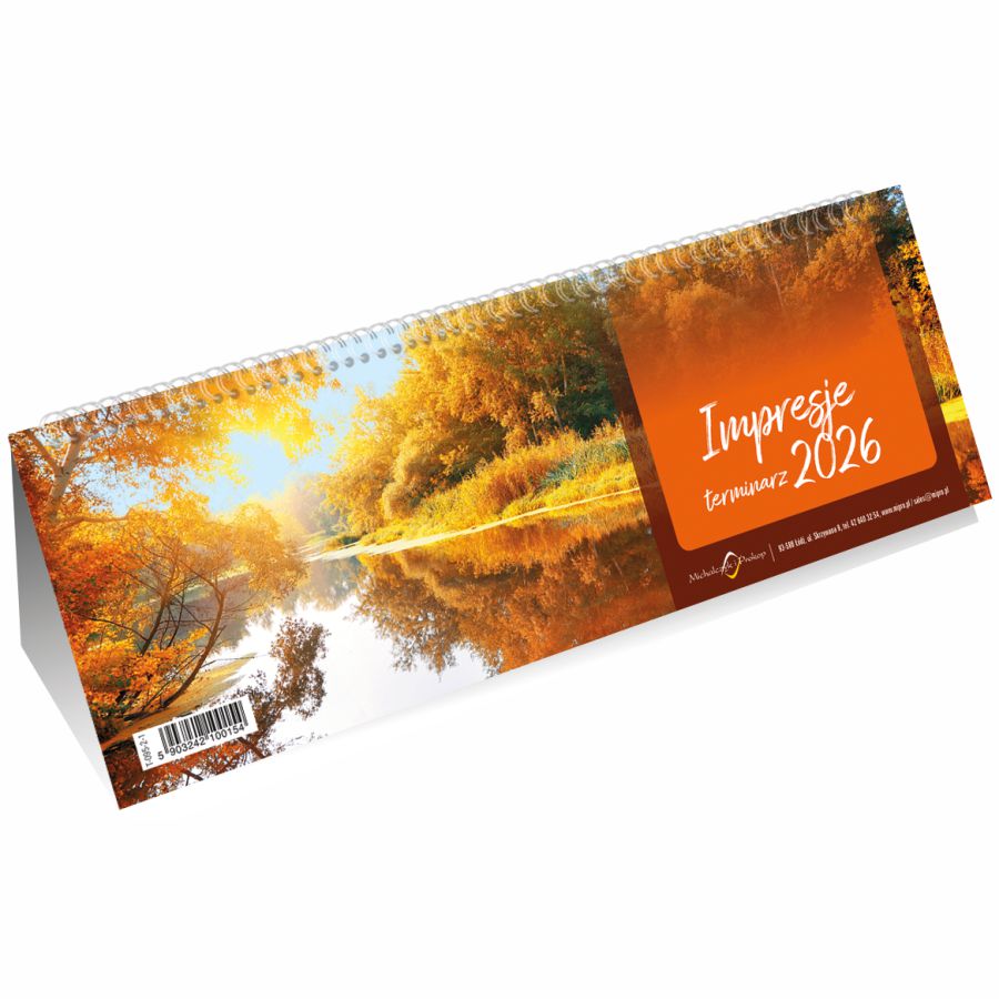Kalendarz impresje - ze spiralką t-095-2-1 -- towar sezonowy dostępny tylko do wyczerpania | eazbiuro.pl | Weź najlepsze!
