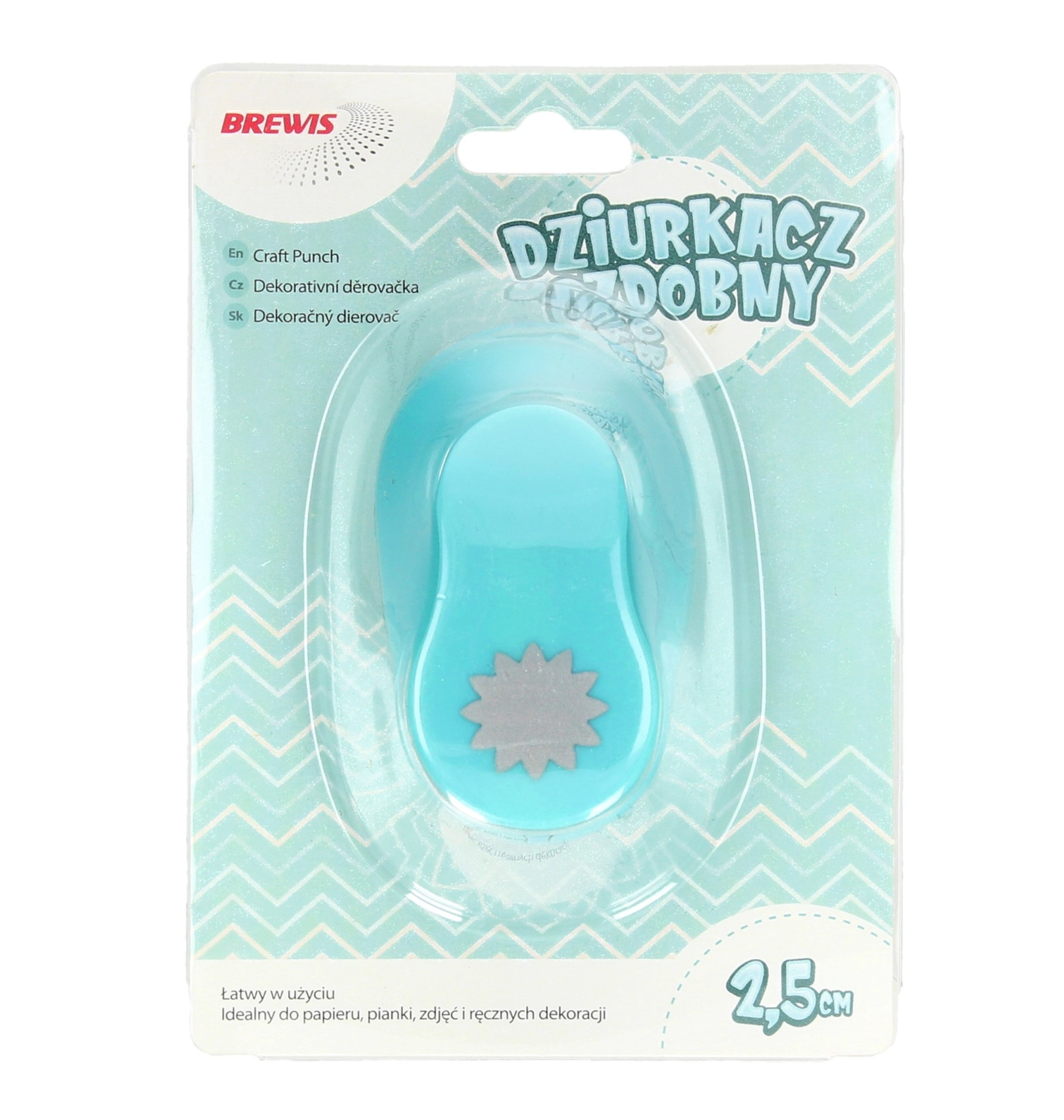 Dziurkacz ozdobny 2,5 cm kwiatek 2 | eazbiuro.pl | Zamów błyskawicznie!