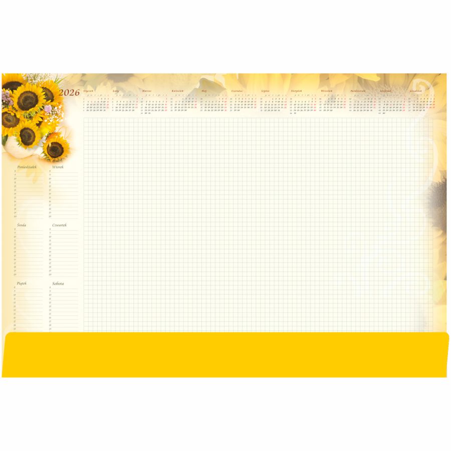 Podkładka biuwar kalendarz z planerem B3 t-2-b3-3 -- towar sezonowy dostępny tylko do | eazbiuro.pl | Kup skutecznie!