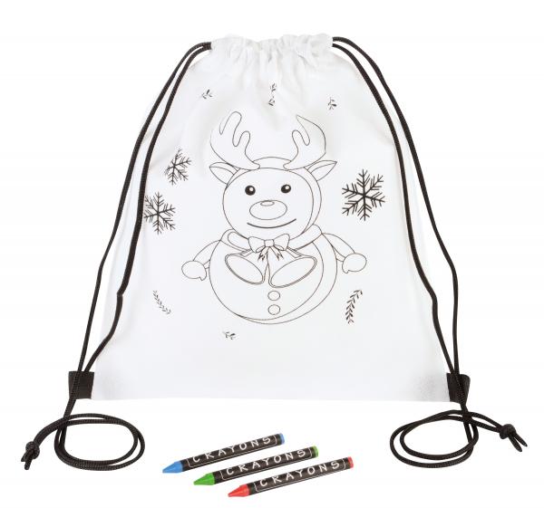 Plecak do kolorowania renifer do biura | eazbiuro.pl | Zamów szybko!