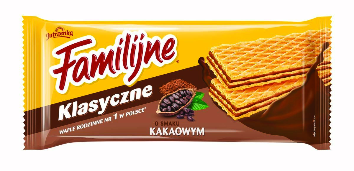 Wafle familijne kakaowe