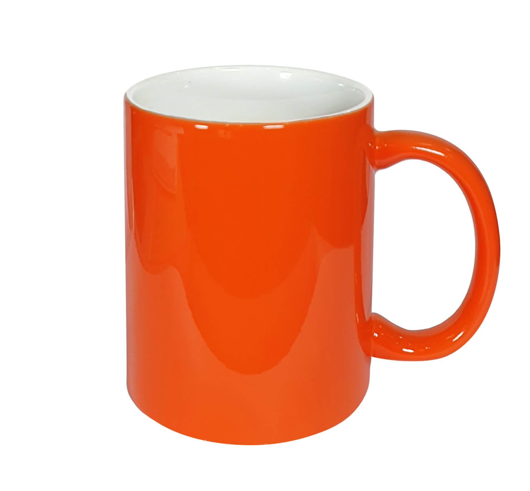 Kubek ceramiczny 360ml pomarańcz standard + grawer