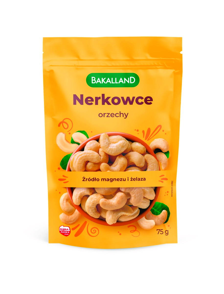 Orzechy nerkowca, Bakalland, 75g