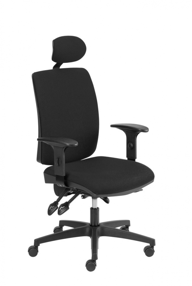 Fotel biurowy Office Products kefalonia, czarny Fotel biurowy Office Products kefalonia, czarny