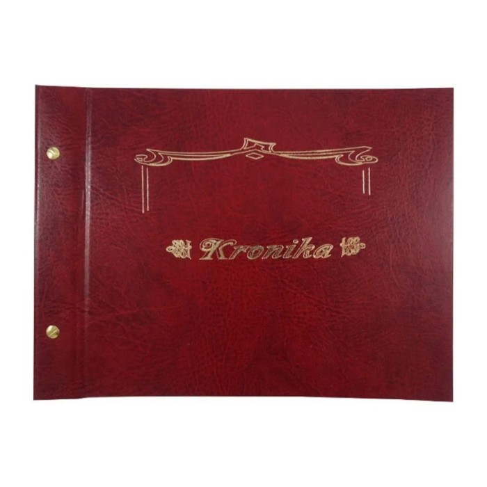 Kronika A4 pozioma nitowana bordowa zestaw 100 arkuszy | eazbiuro.pl | Kup teraz!