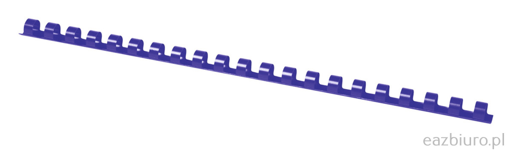Grzbiety do bindowania Office Products, A4, 10mm (65 kartek), 100 sztuk, niebieskie Grzbiety do bindowania Office Products, A4, 10mm (65 kartek), 100 sztuk, niebieskie