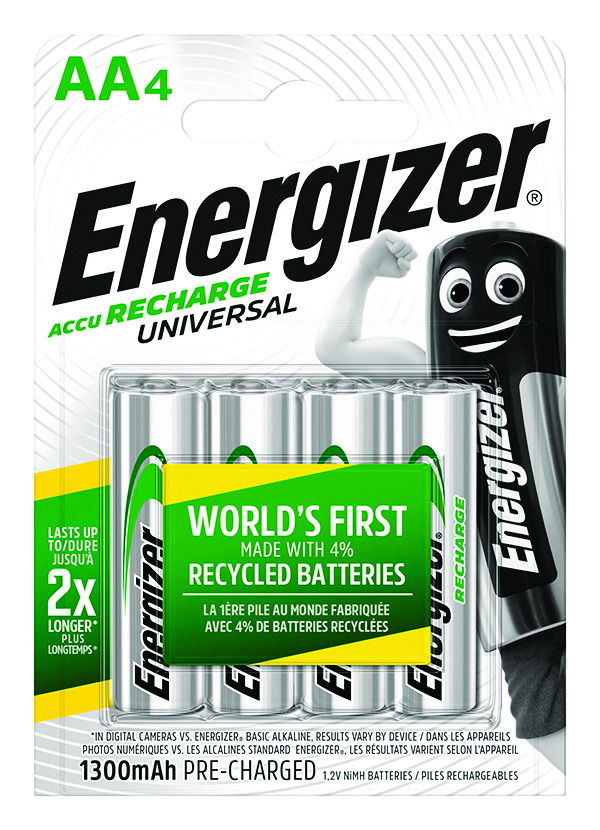 Akumulator Energizer universal, aa, hr6, 1,2v, 1300mah, 4 sztuki Akumulator Energizer universal, aa, hr6, 1,2v, 1300mah, 4 sztuki