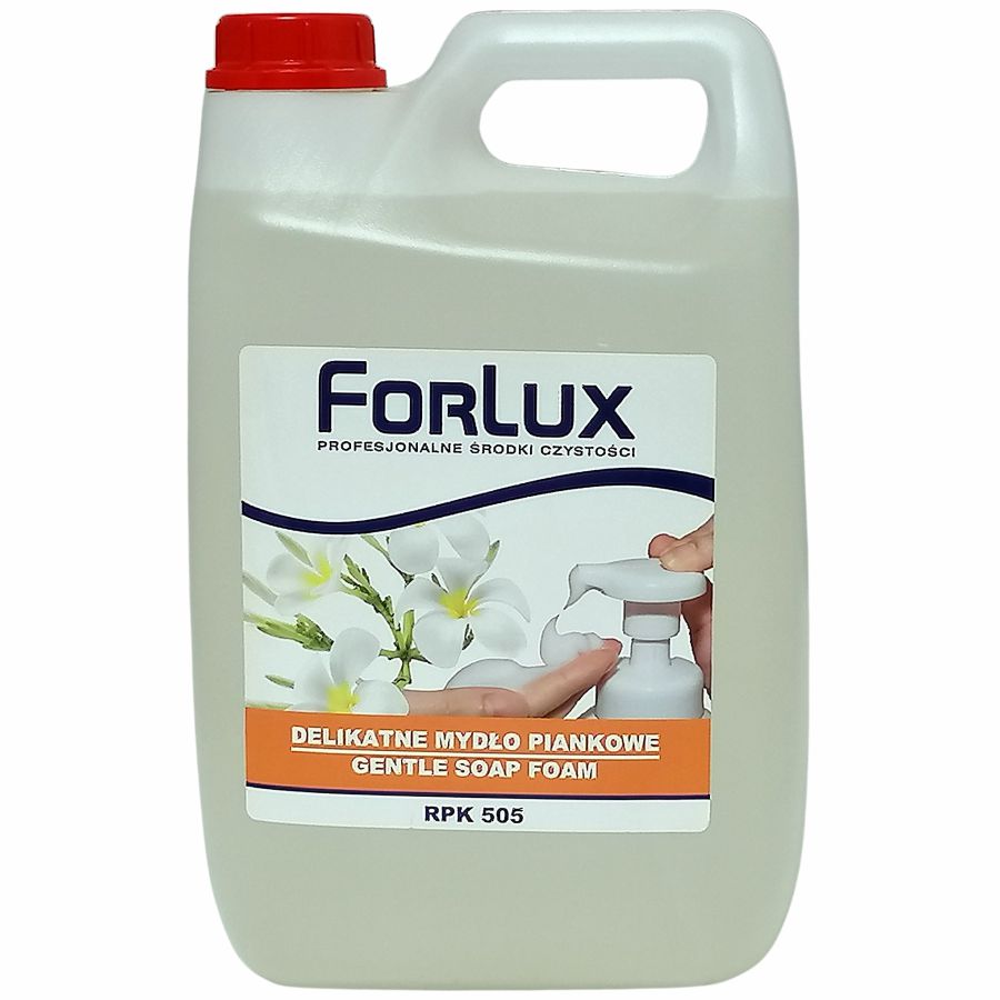 Forlux rpk 505 5l mydło piankowe – czterokrotnie zwiększona wydajność