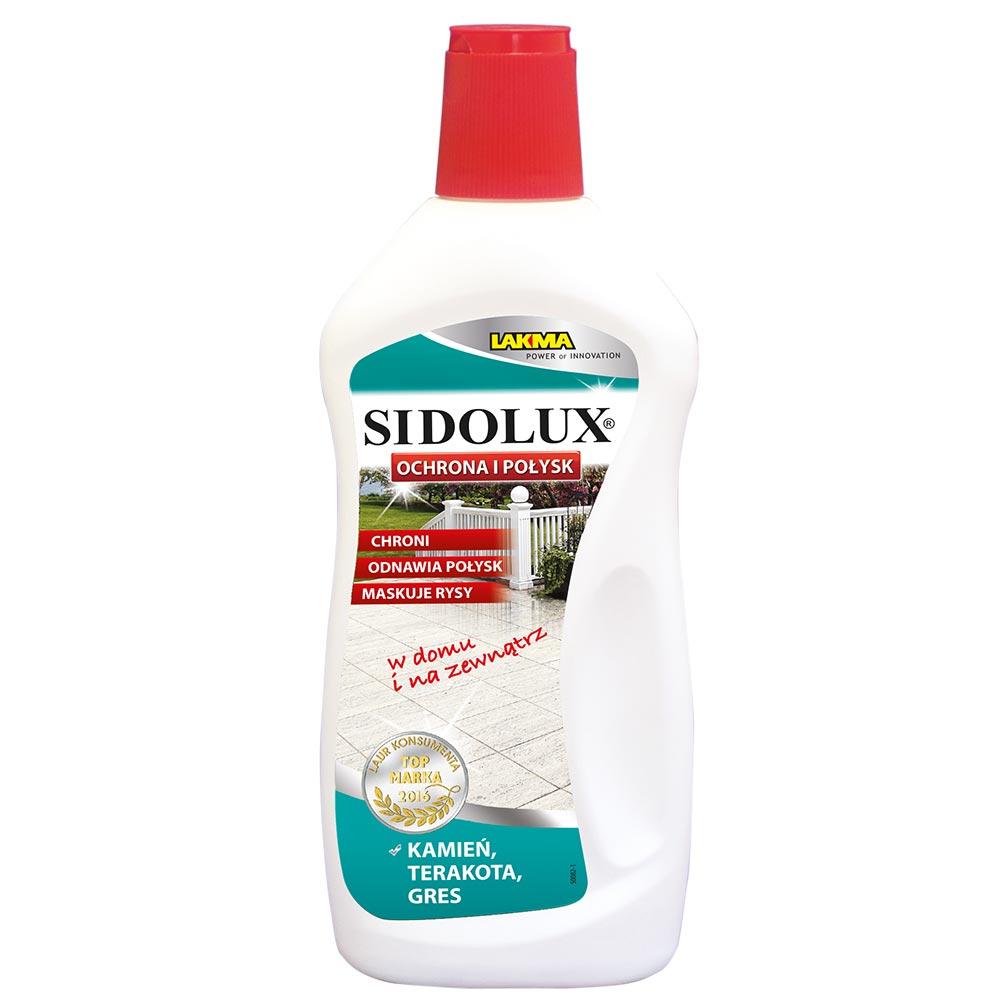 Płyn Sidolux do nabłyszczania kamienia i terakoty 500 ml Płyn Sidolux do nabłyszczania kamienia i terakoty 500 ml
