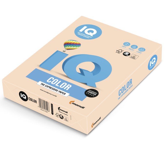 Papier ksero iq kolor A4 łososiowy sa24 Papier ksero iq kolor A4 łososiowy sa24