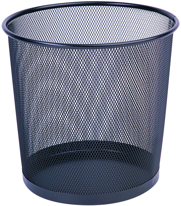 Kosz na śmieci 12l czarny Q-Connect Kosz na śmieci 12l czarny Q-Connect