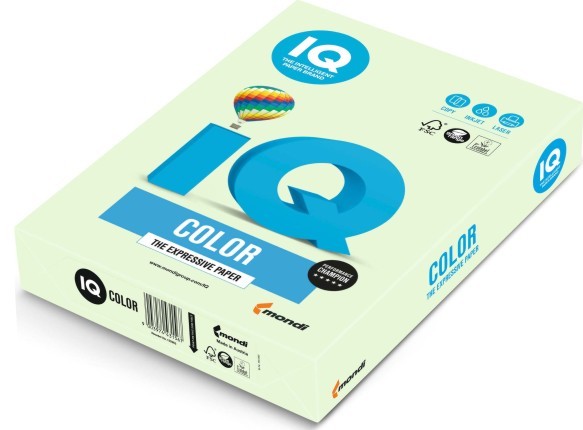 Papier ksero iq color A4 pistacjowy gn27