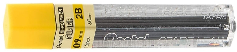 Grafity ołówkowe 0,9 mm Pentel 50e9 2b | eazbiuro.pl | Kup wygodnie!